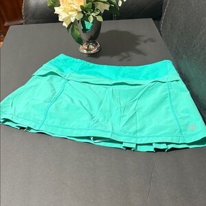 lululemon athletica Turquoise Mini Skirt